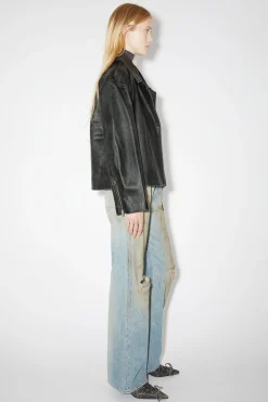 Lederjacke