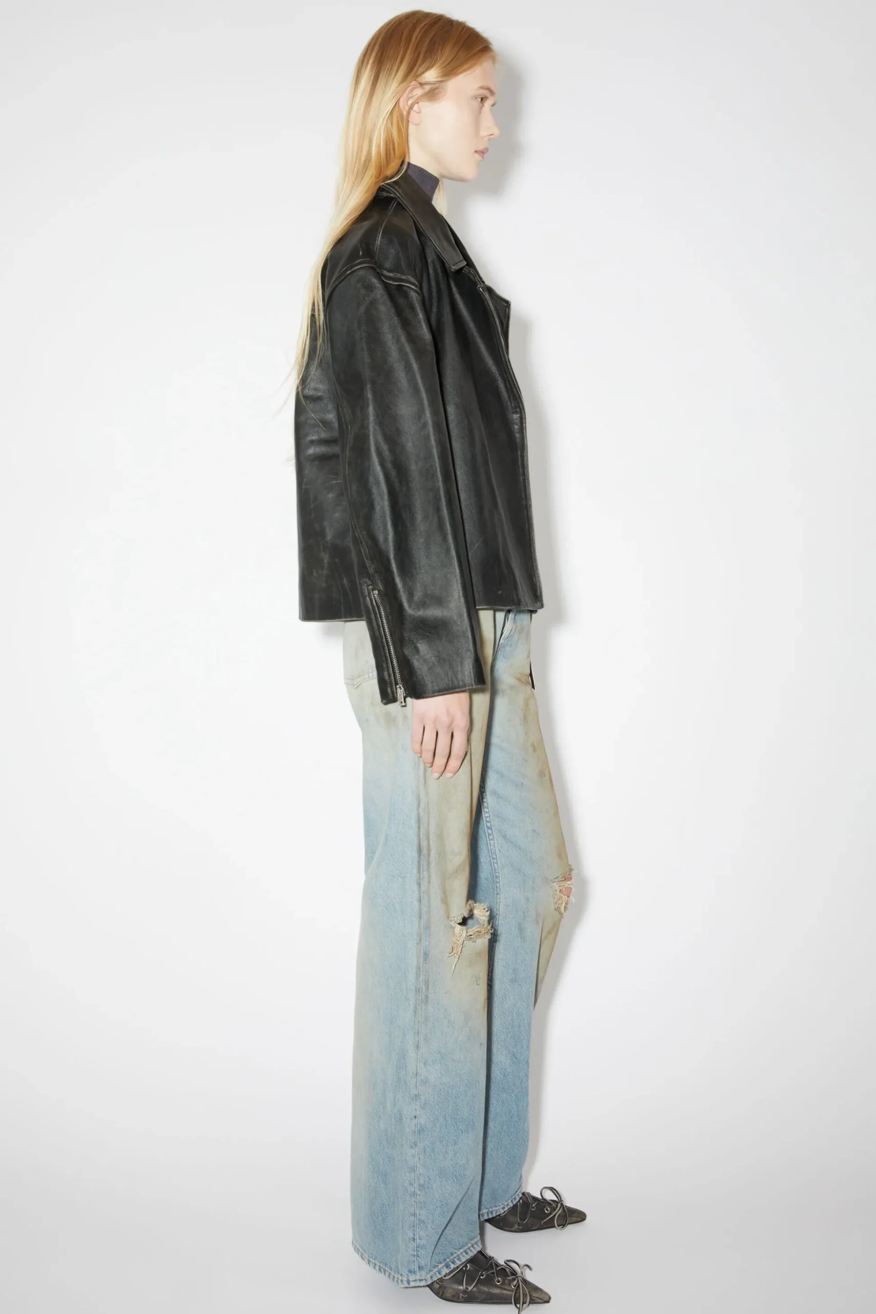 Lederjacke