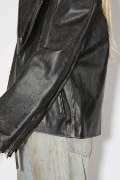 Lederjacke