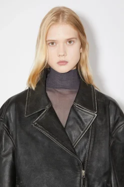 Lederjacke