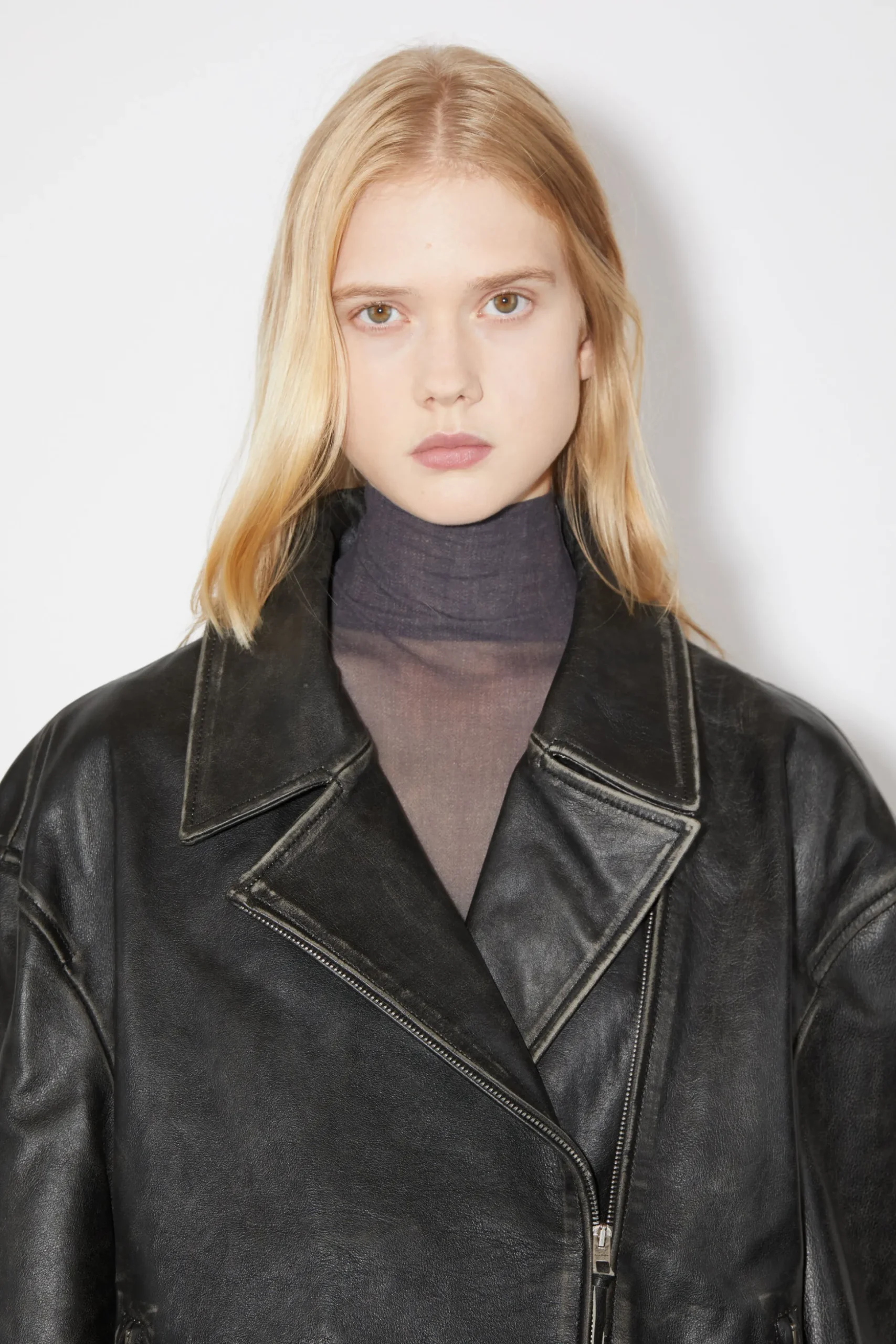 Lederjacke