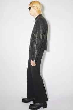 Lederjacke Im Used-Look