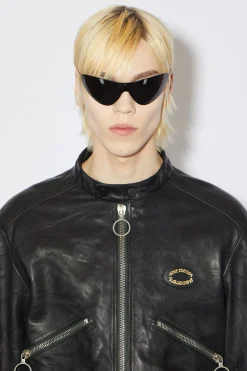 Lederjacke Im Used-Look