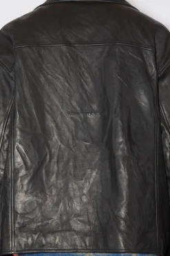 Lederjacke Im Used-Look