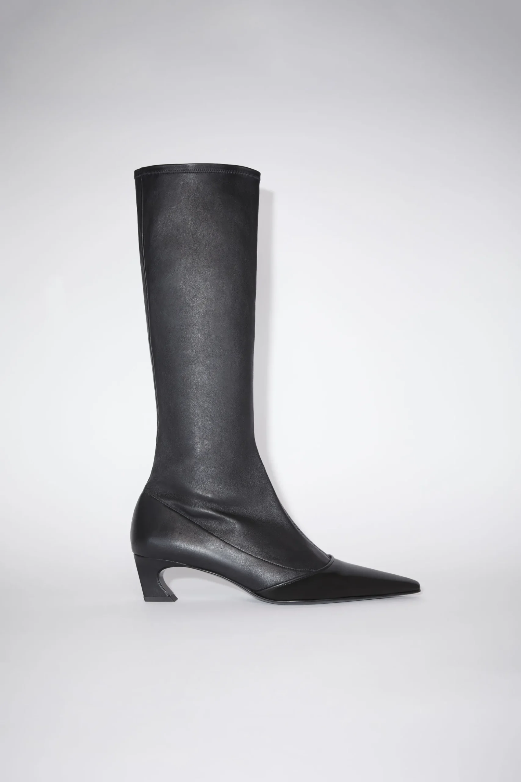 Lederstiefel Mit Absatz