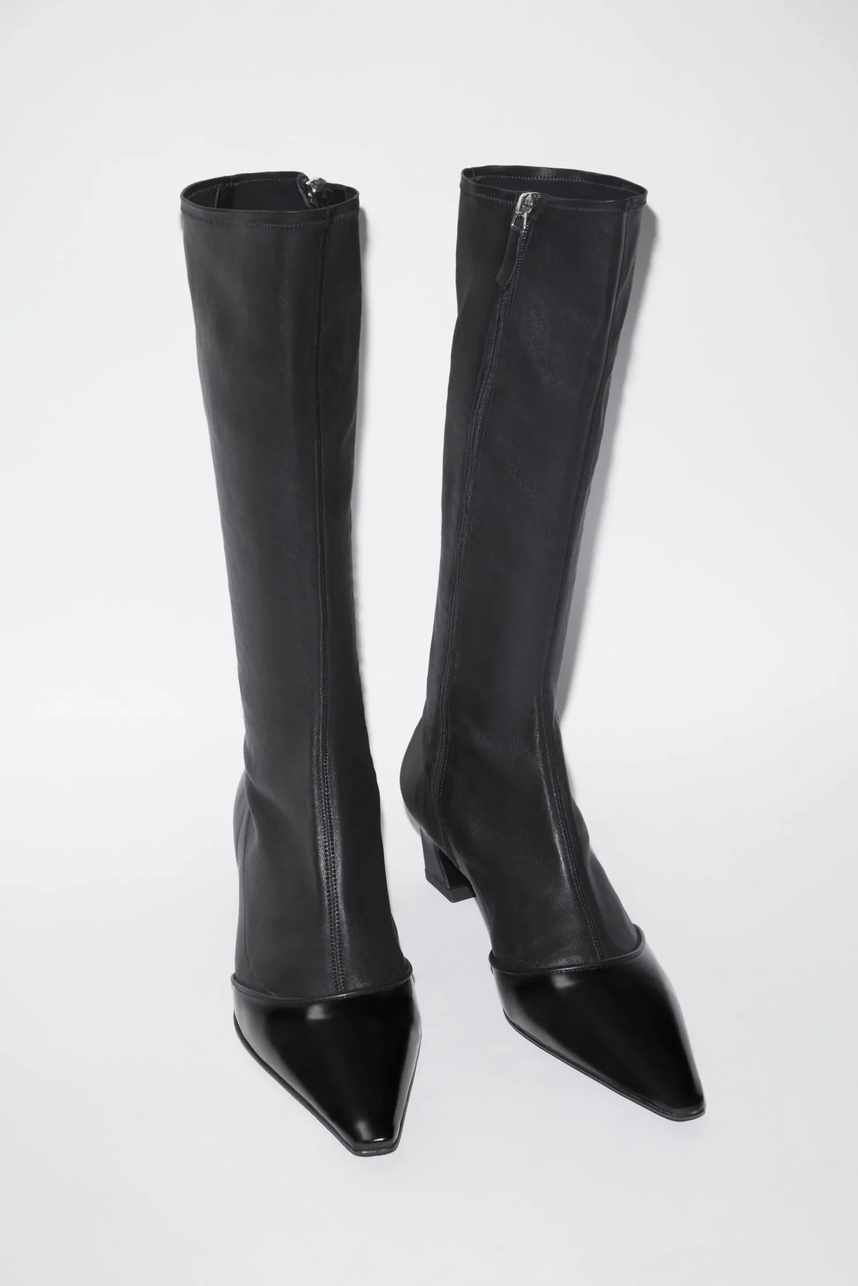 Lederstiefel Mit Absatz