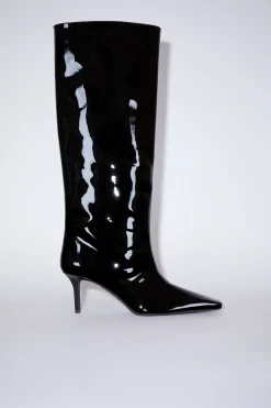 Lederstiefel Mit Absatz