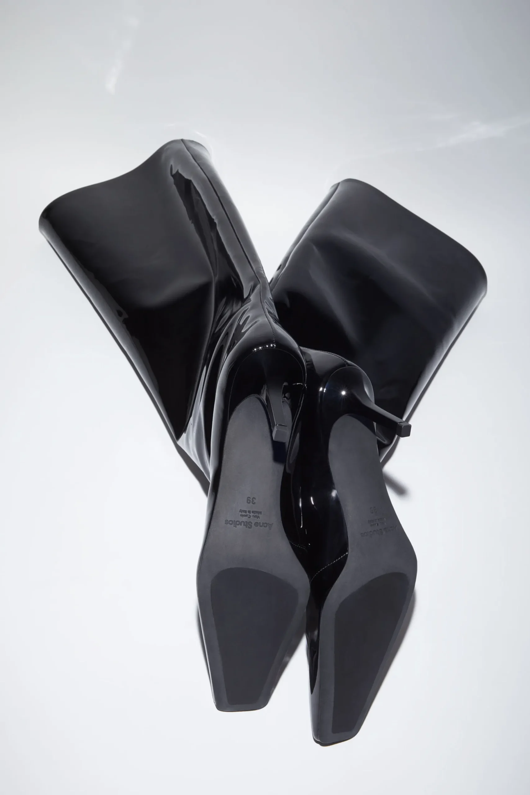 Lederstiefel Mit Absatz