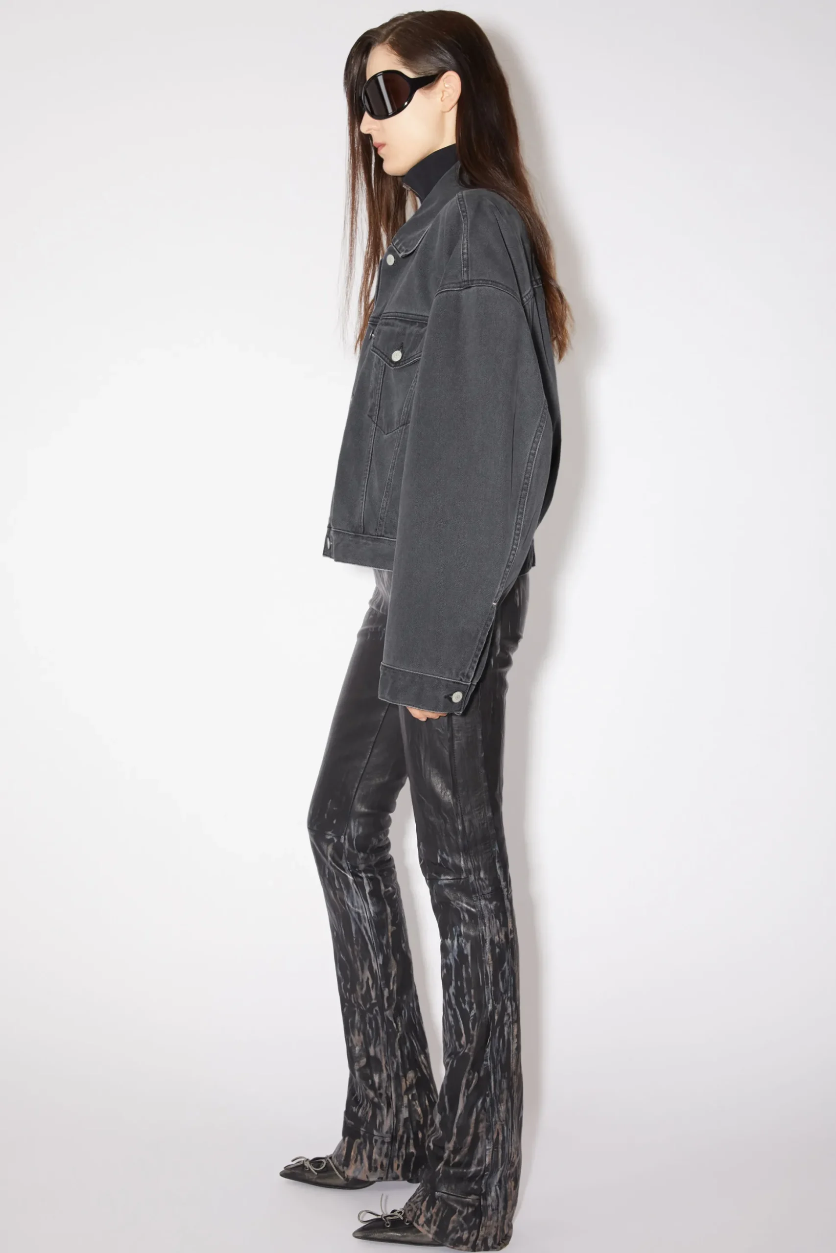 Lockere Denimjacke