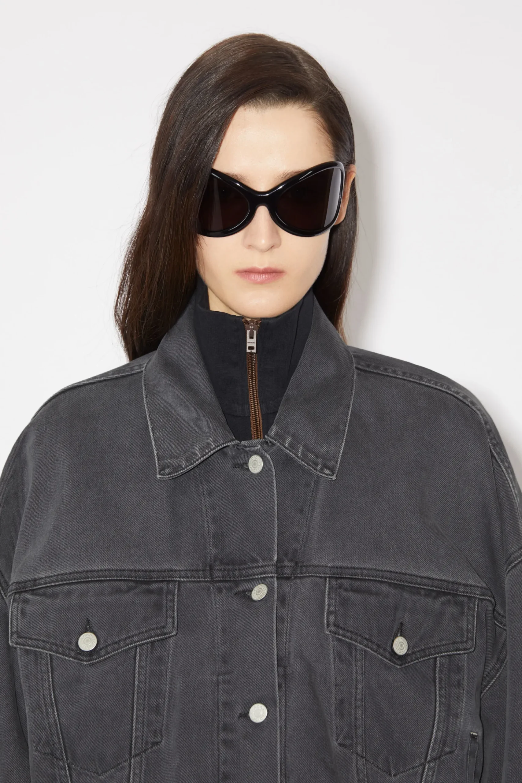 Lockere Denimjacke