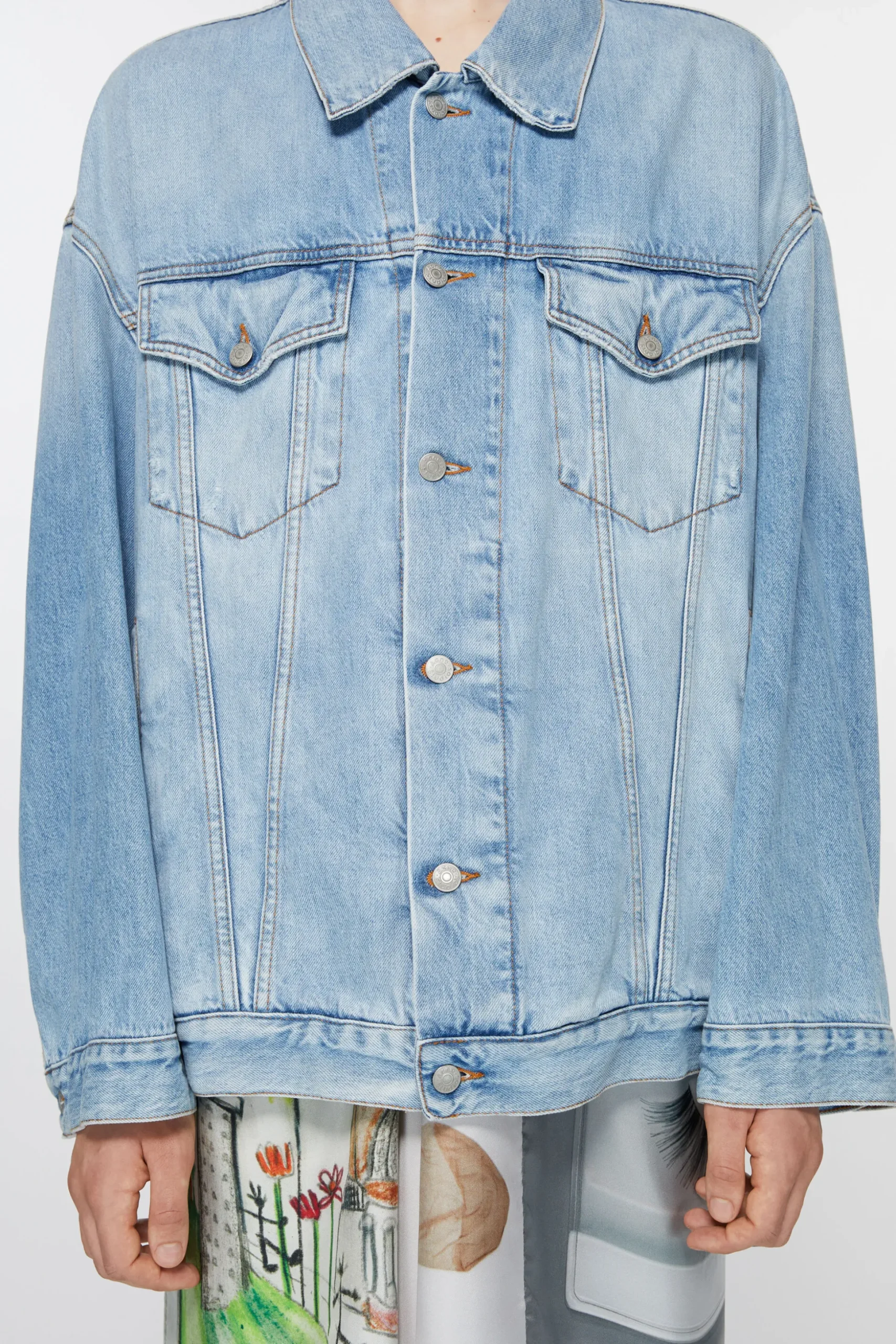 Lockere Denimjacke