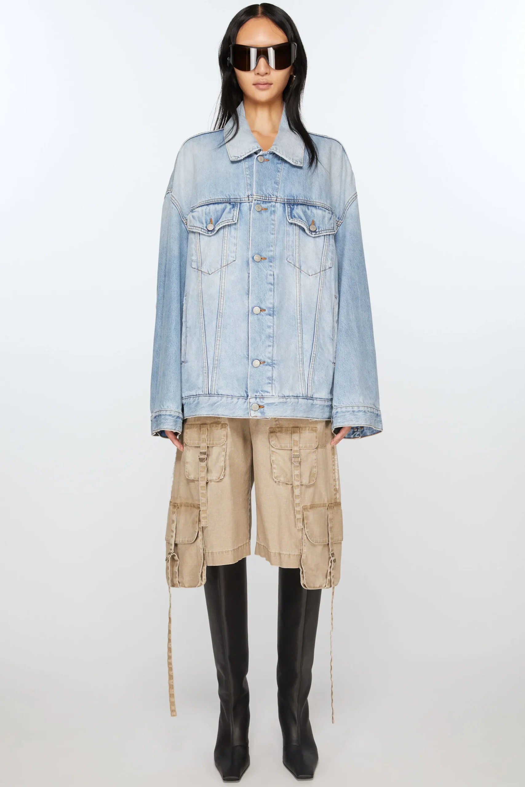 Lockere Denimjacke