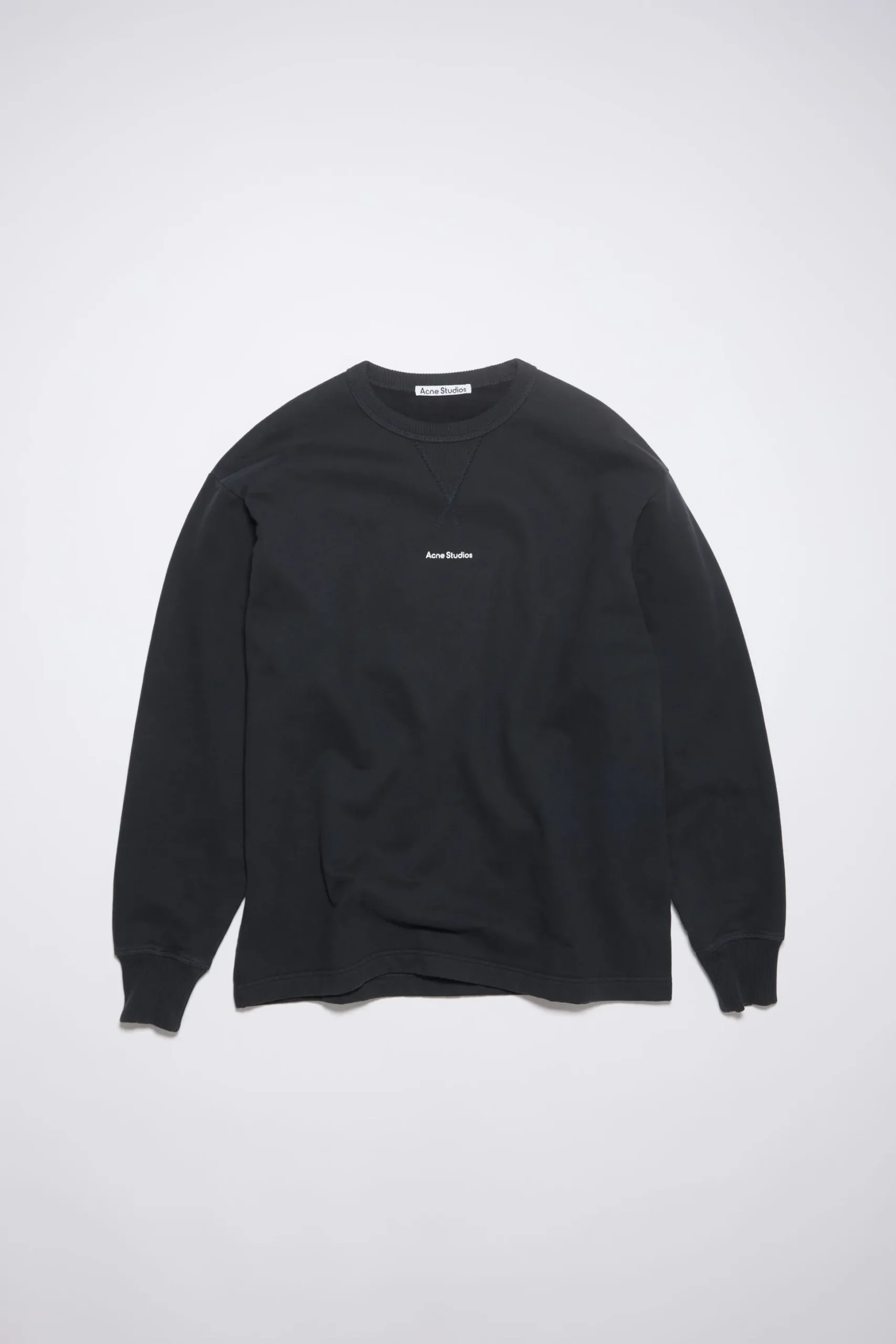 Logo-Pullover Mit Rundhalsausschnitt