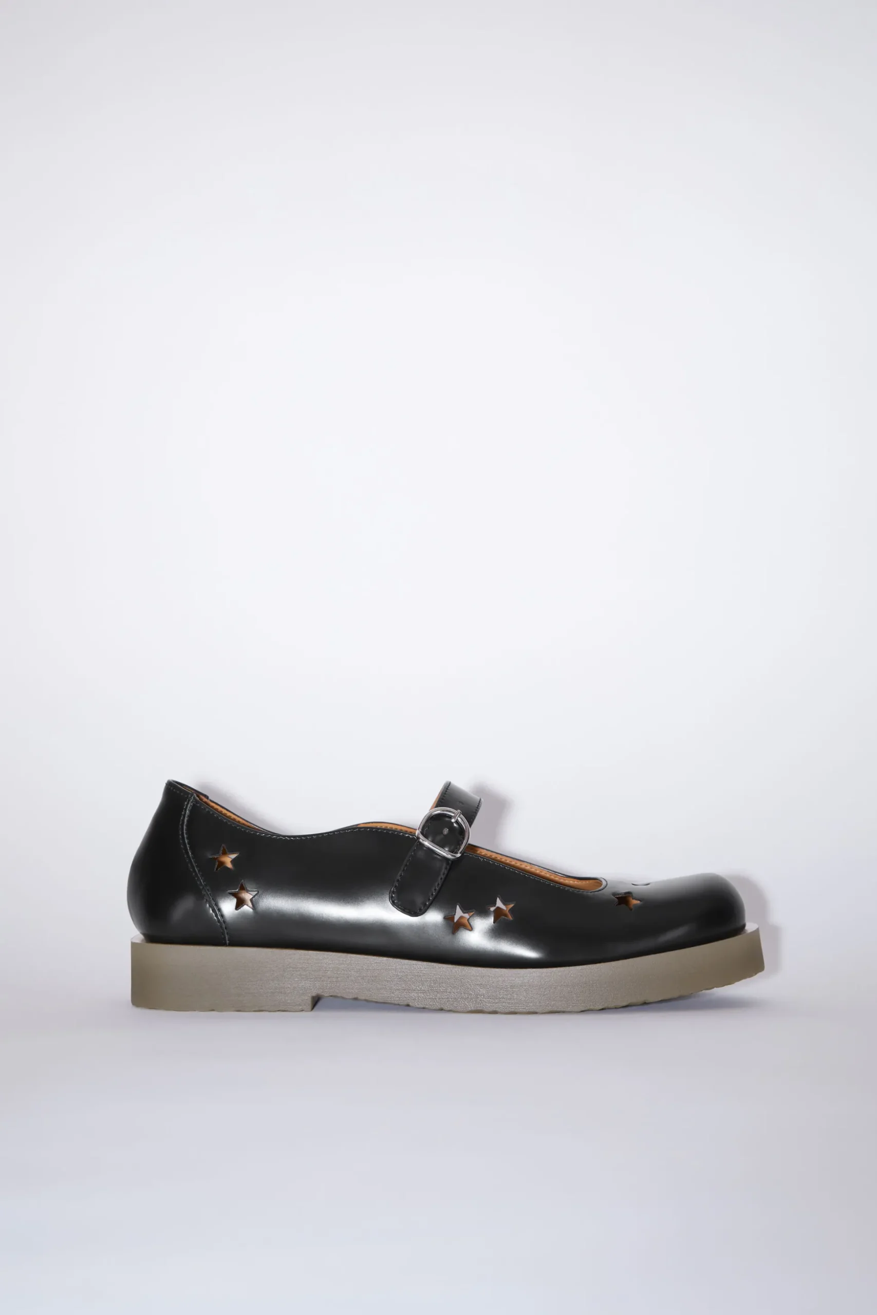 Mary-Jane-Pumps Aus Leder