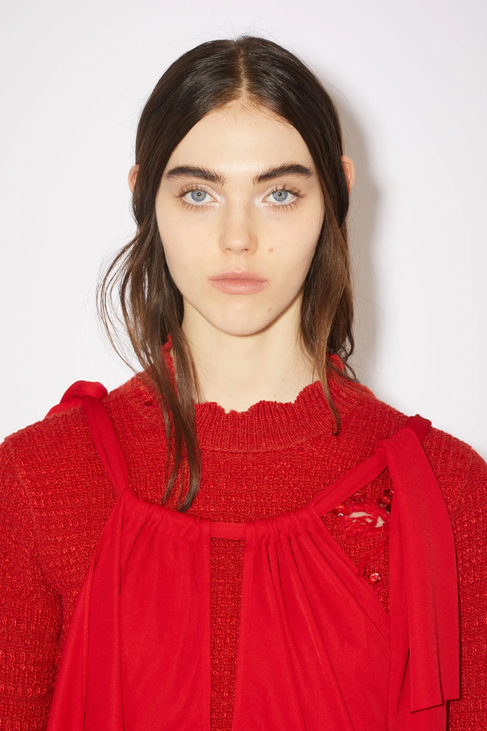Neckholder-Kleid Mit Geknoteten Tragern