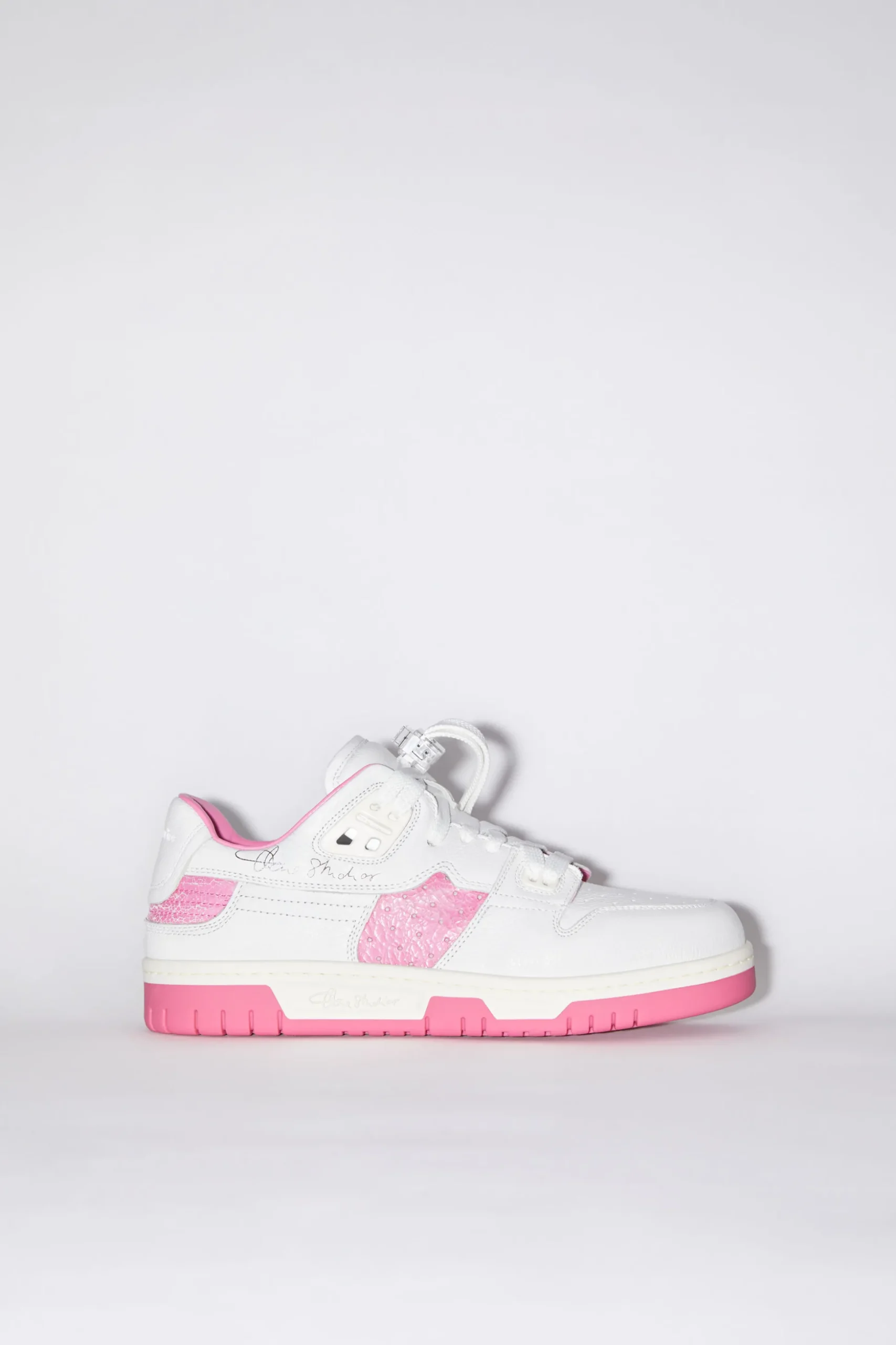 Niedrige Basketball-Sneakers Aus Leder