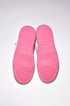 Niedrige Basketball-Sneakers Aus Leder