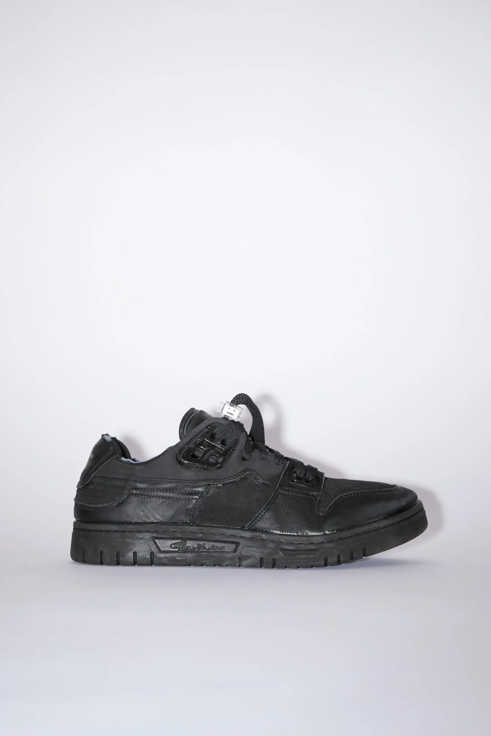 Niedrige Sneakers Aus Leder