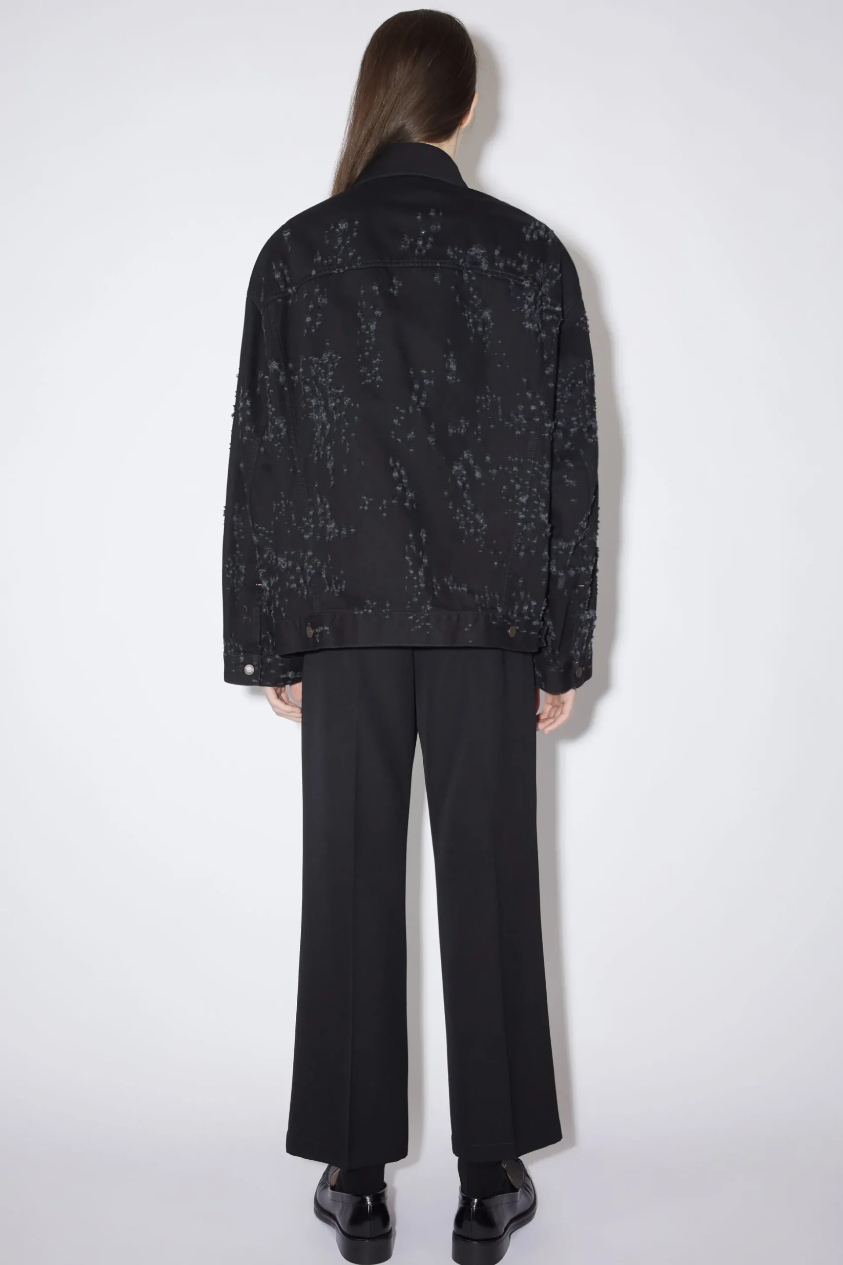 Oversize-Denimjacke Im Used-Look – Morris