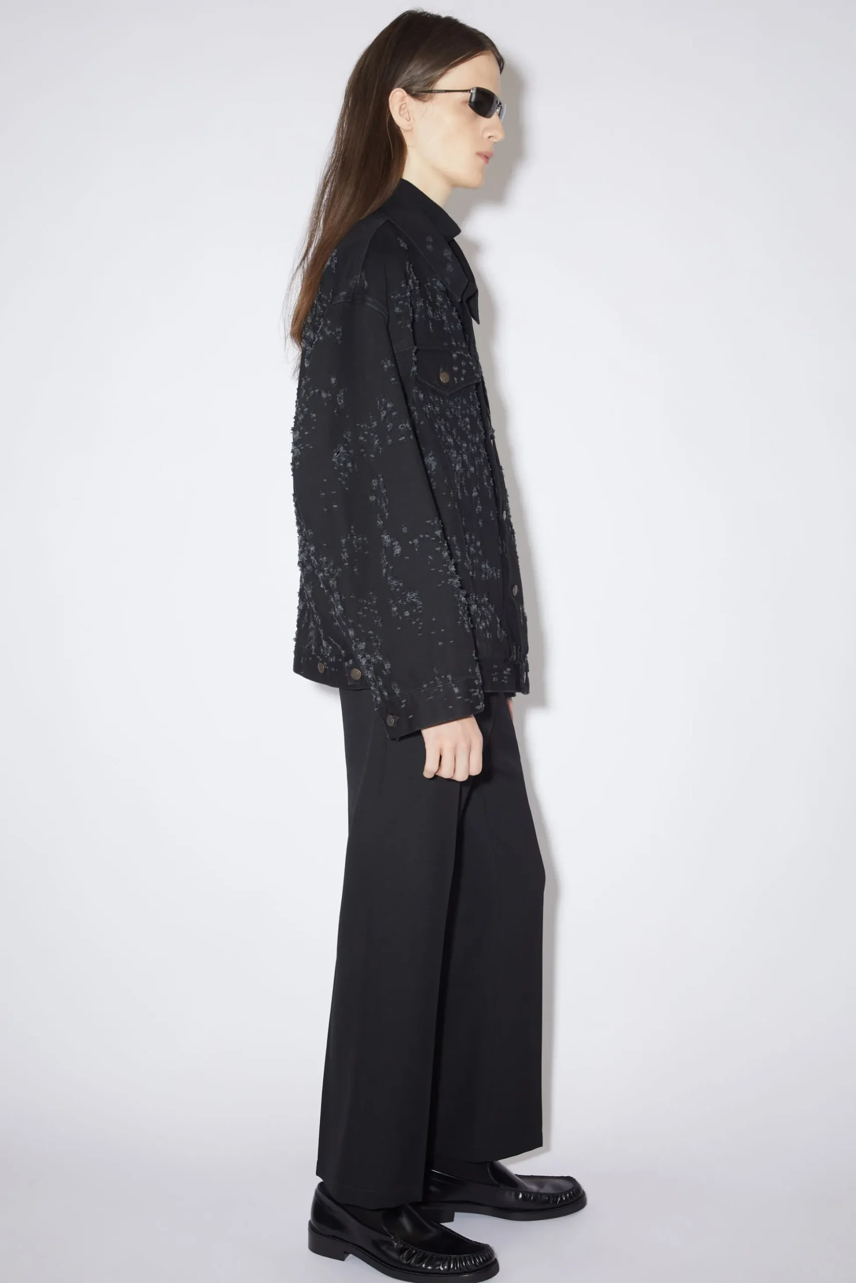 Oversize-Denimjacke Im Used-Look – Morris