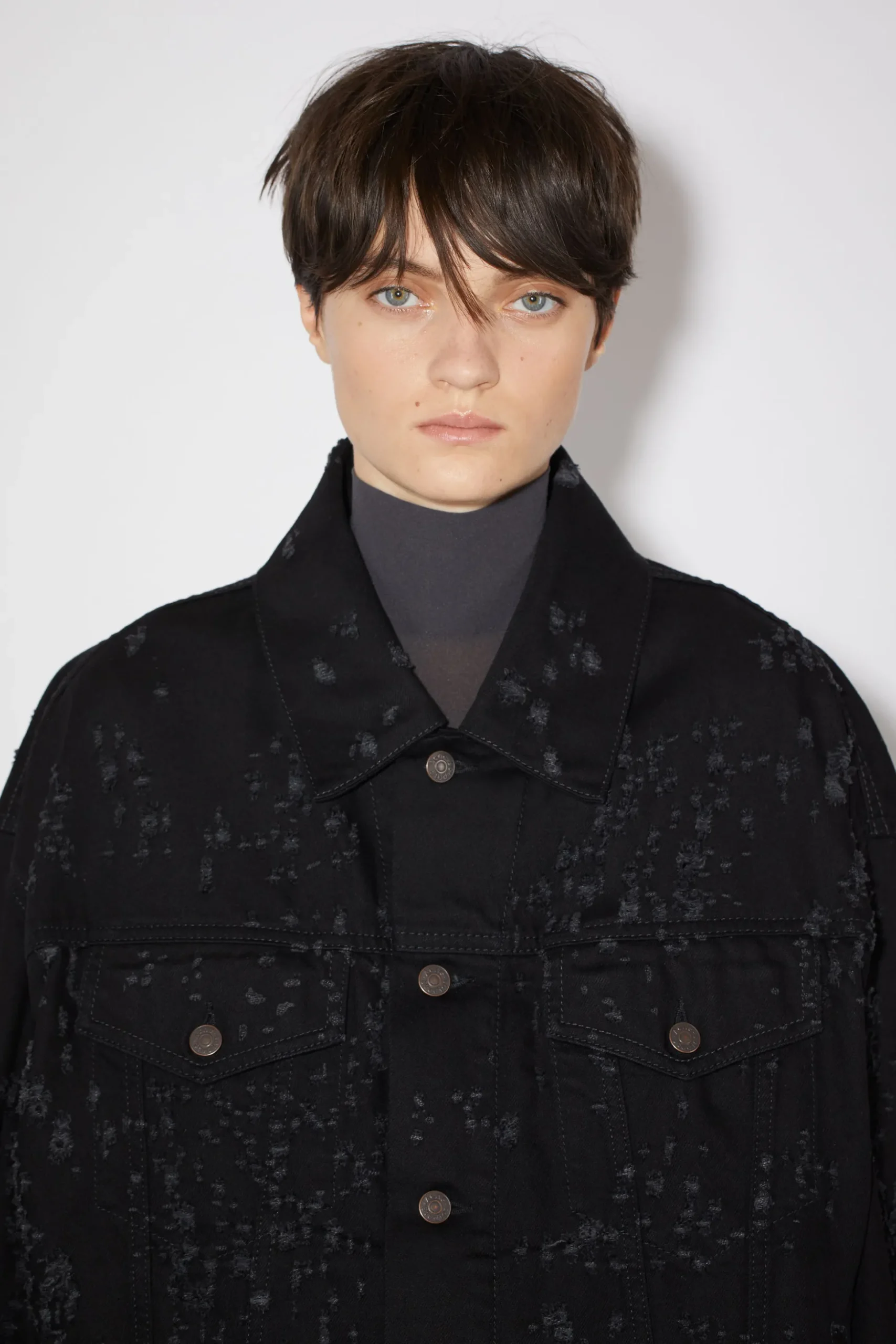 Oversize-Denimjacke Im Used-Look – Morris