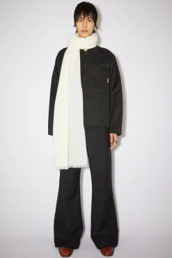 Oversized-Schal Aus Leichter Wolle
