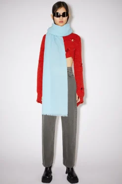 Oversized-Schal Aus Leichter Wolle