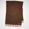 Oversized-Wollschal Mit Fransen