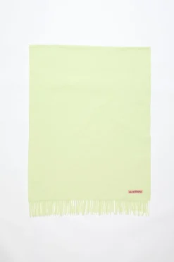 Oversized-Wollschal Mit Fransen