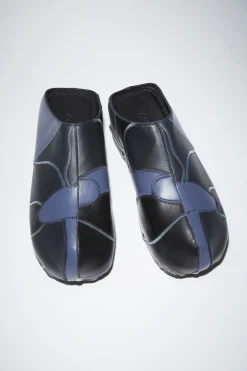 Patchwork-Mules Mit Nieten