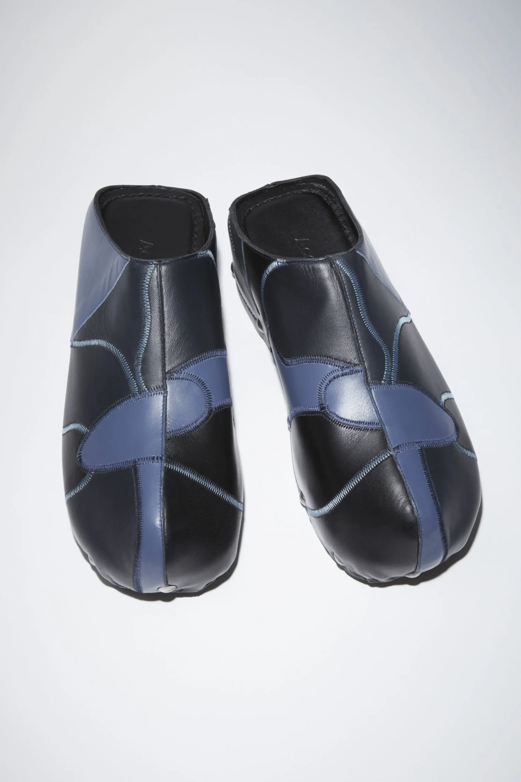 Patchwork-Mules Mit Nieten