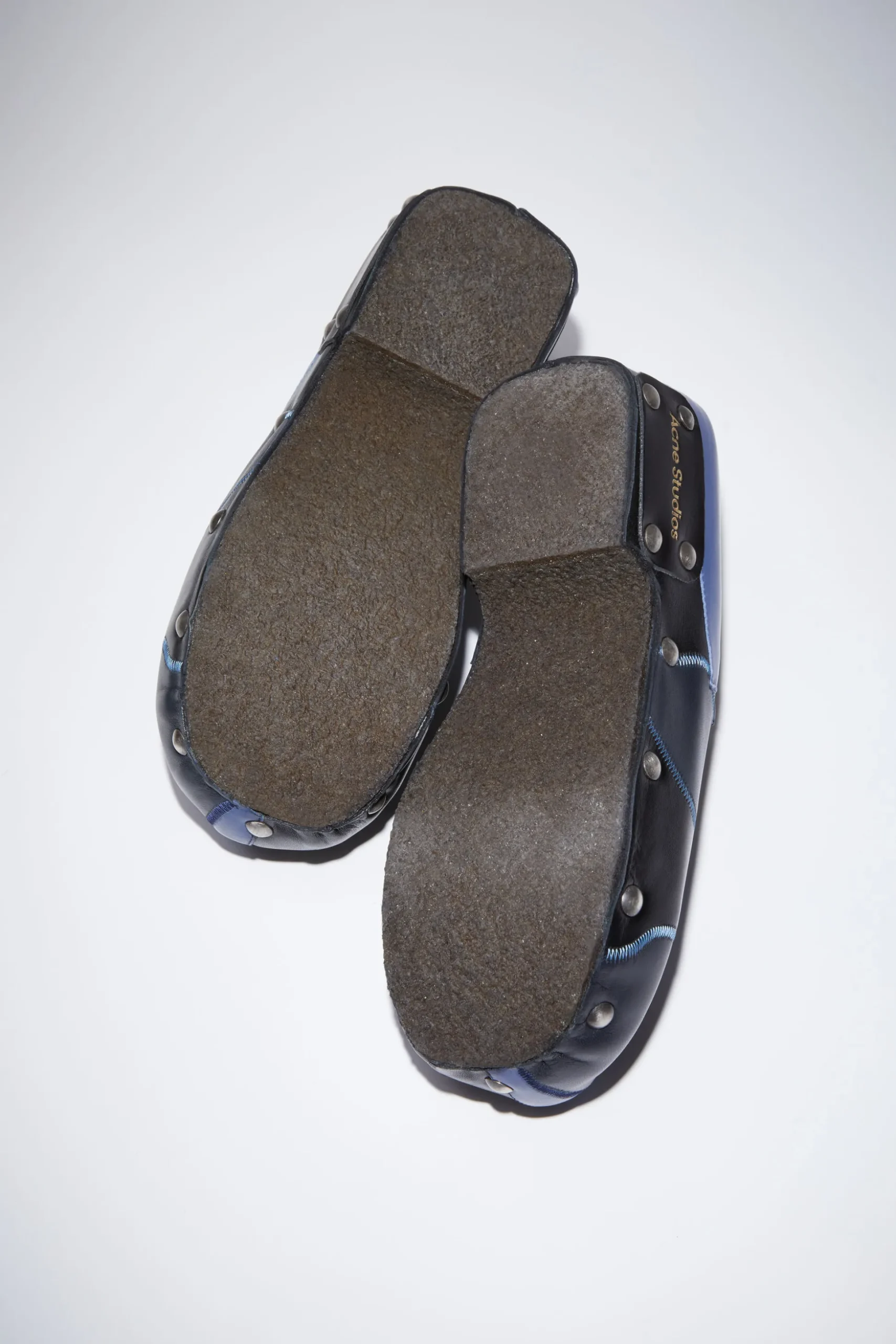 Patchwork-Mules Mit Nieten