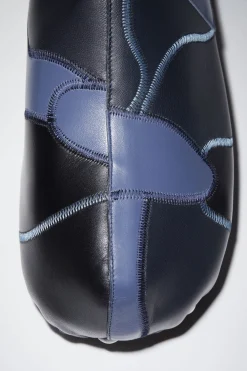Patchwork-Mules Mit Nieten