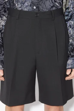 Plissierte Shorts