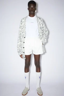 Plissierte Shorts Aus Twill
