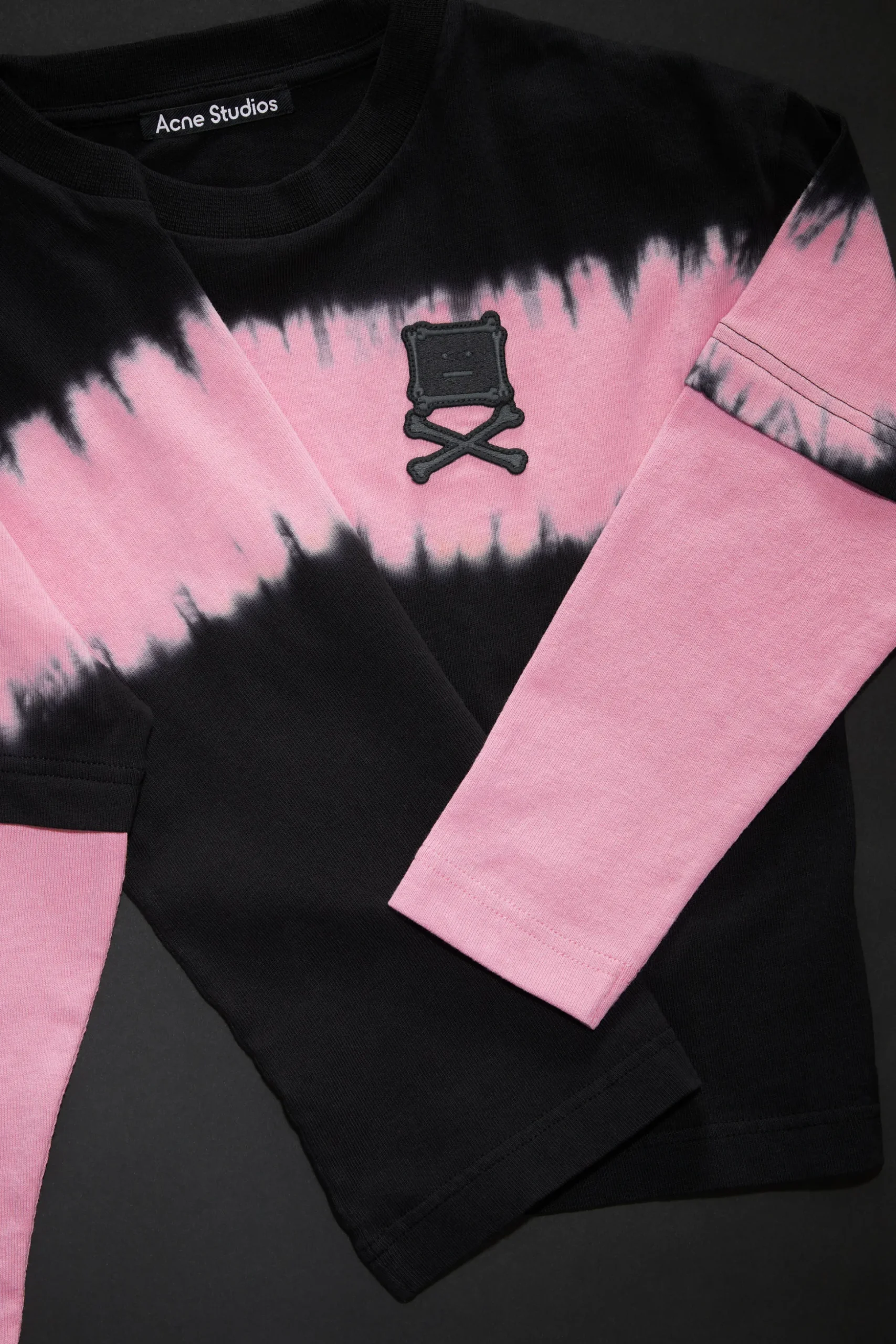 Polo-T-Shirt Mit Batik-Streifen