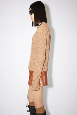 Pullover Aus Geripptem Jacquard