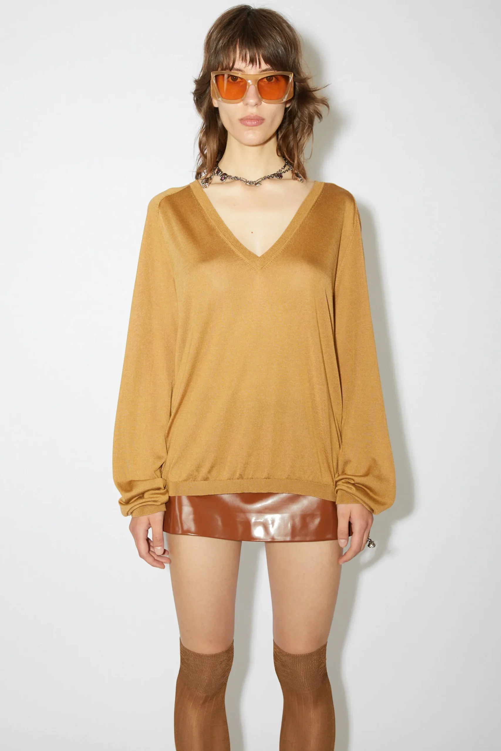 Pullover Aus Seide