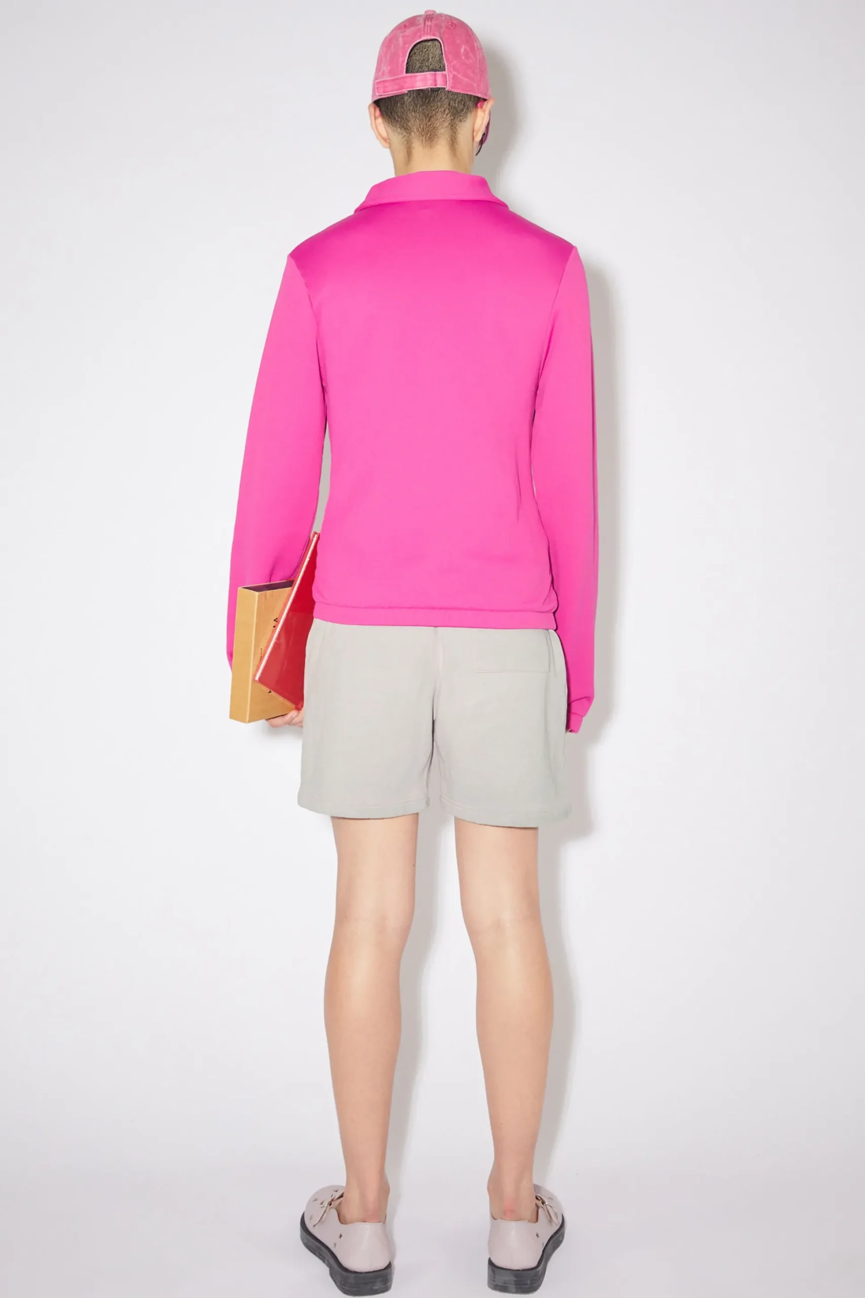 Pullover Mit Reisverschluss Aus Tech-Jersey