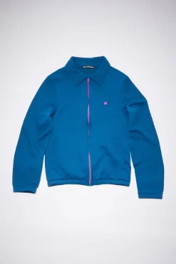 Pullover Mit Reisverschluss Aus Tech-Jersey