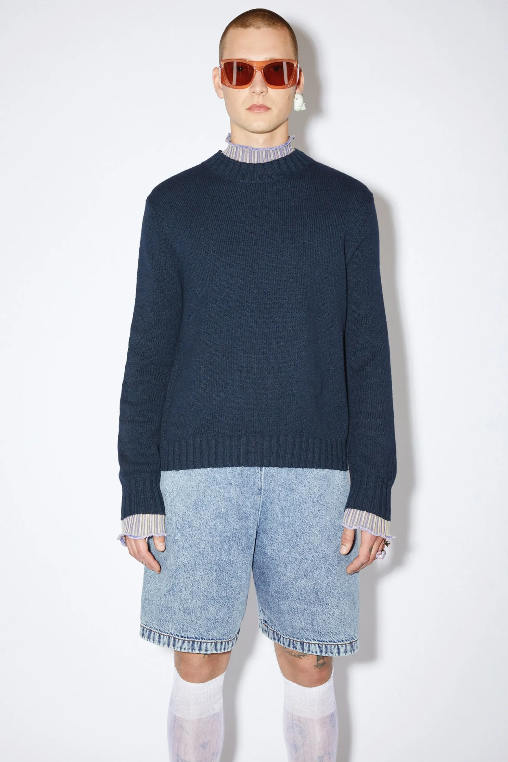 Pullover Mit Rundhalsausschnitt