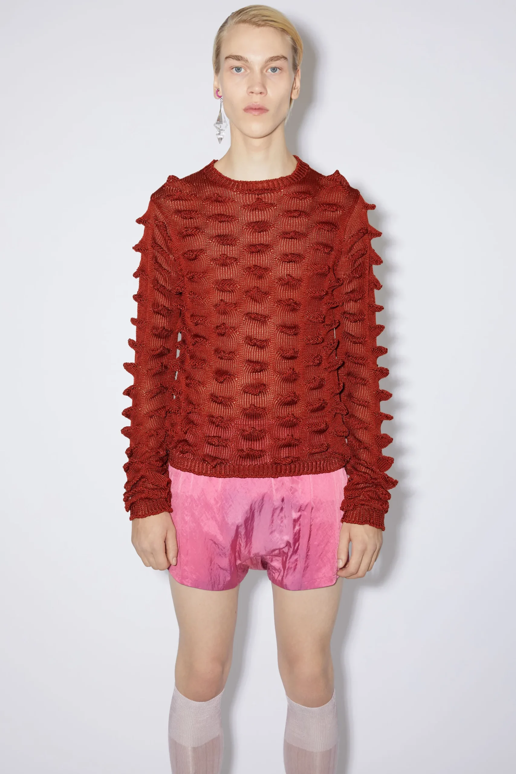 Pullover Mit Rundhalsausschnitt