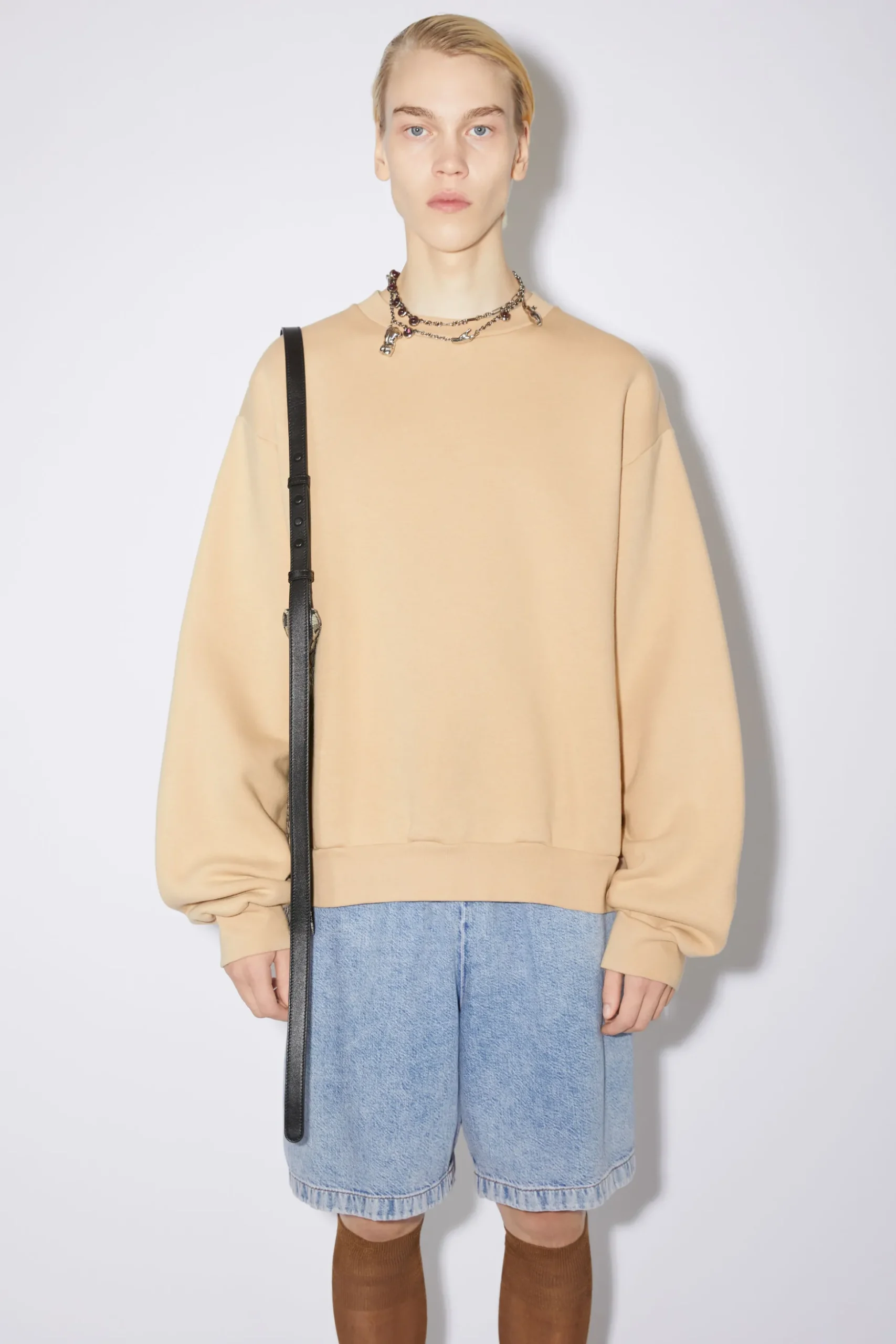 Pullover Mit Rundhalsausschnitt