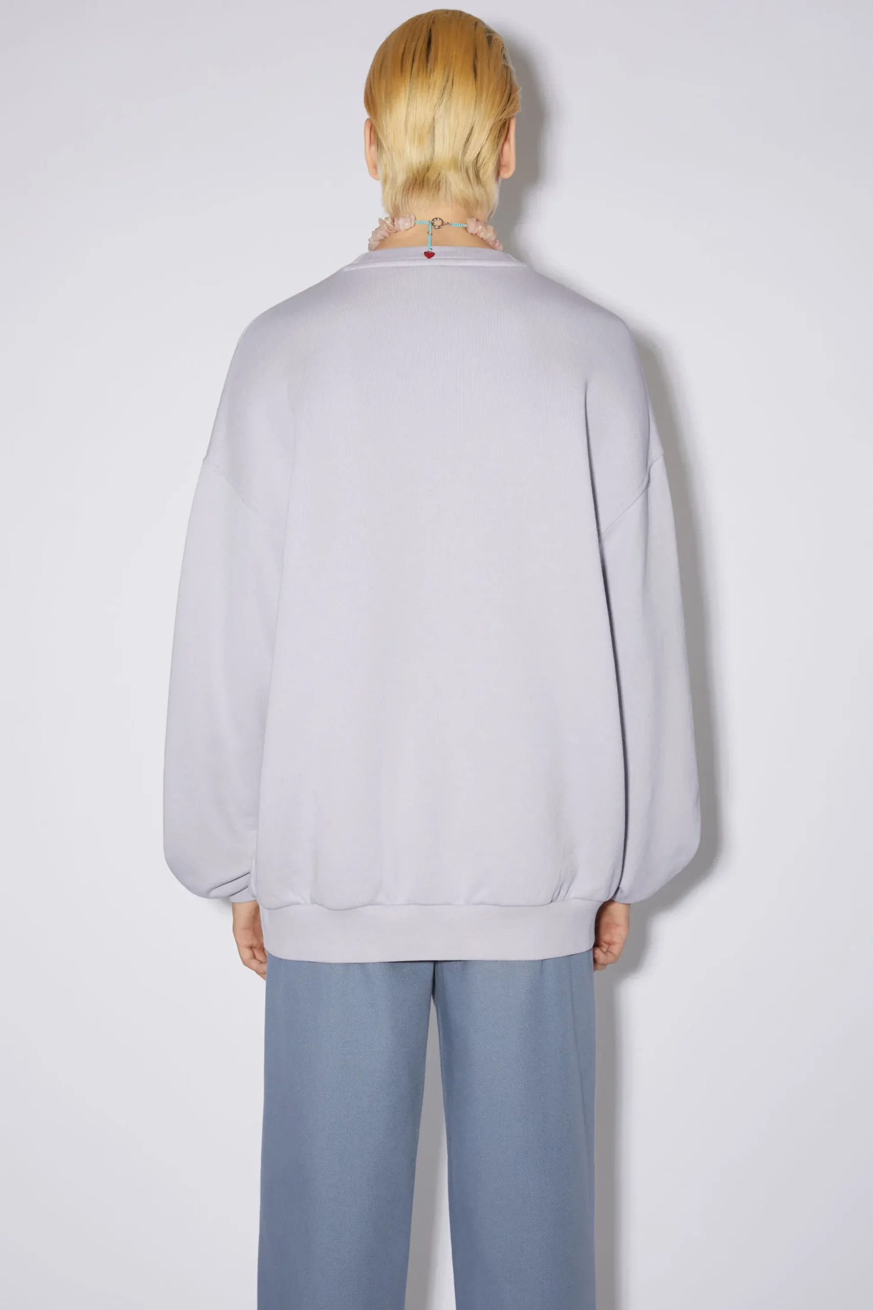 Pullover Mit Rundhalsausschnitt Und Blasenlogo