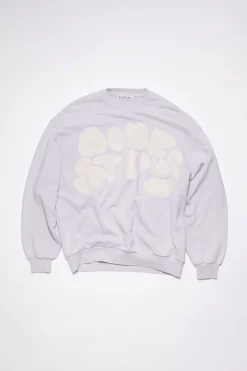 Pullover Mit Rundhalsausschnitt Und Blasenlogo