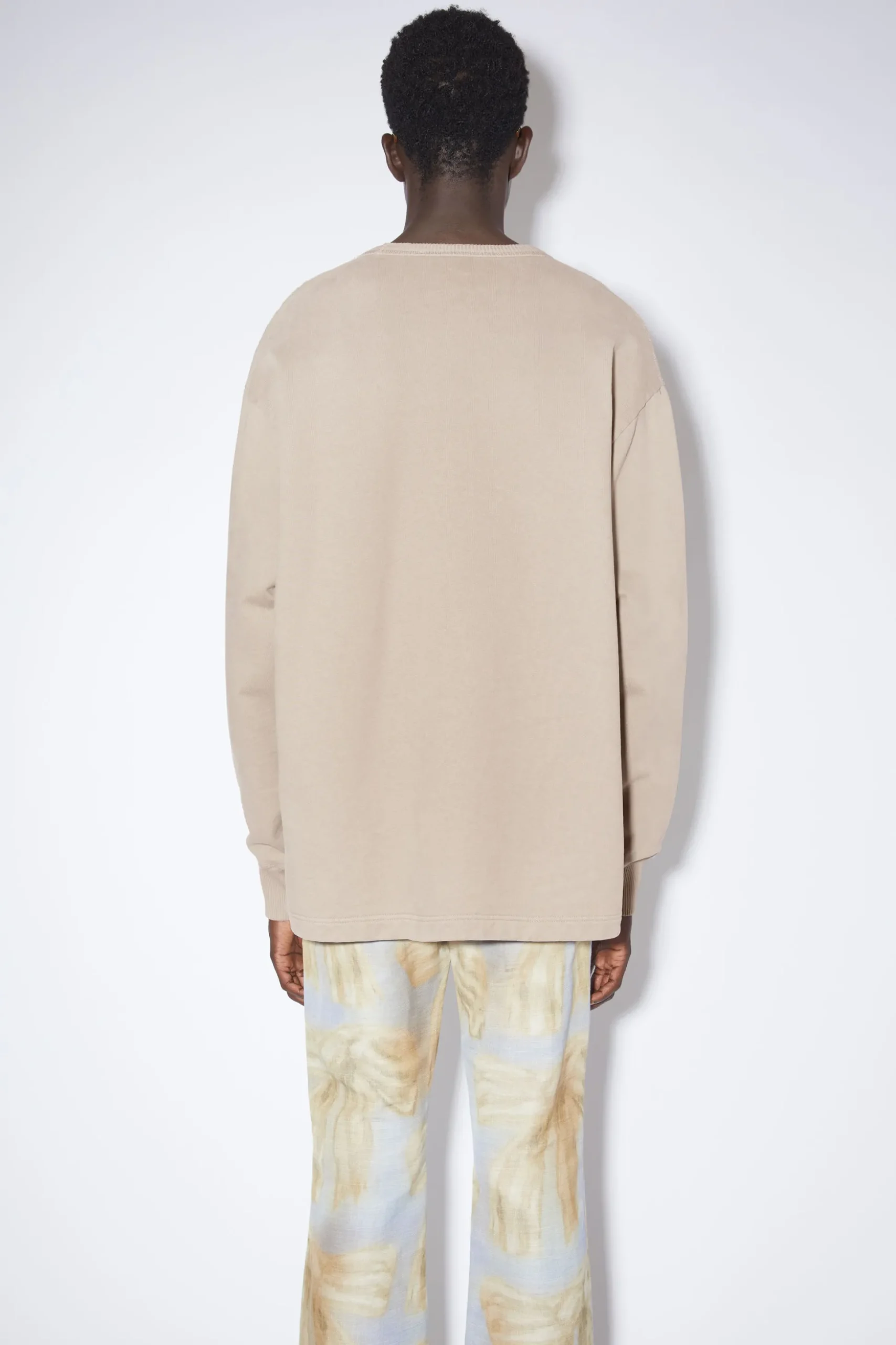 Pullover Mit Stempel-Logo