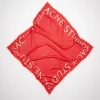 Quadratischer Wollschal Mit Logo