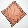 Quadratischer Wollschal Mit Logo