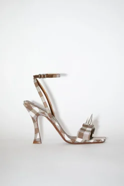 Riemensandalen Mit Hohem Absatz