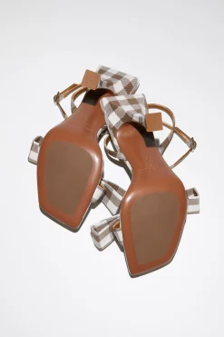 Riemensandalen Mit Hohem Absatz